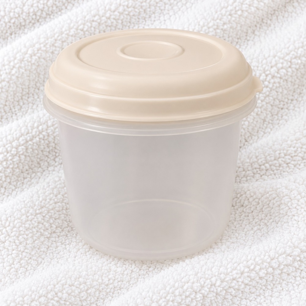 Rubbermaid Servin Saver #8 Round Container + Lid 6 Cups Almond Vintage Made USA